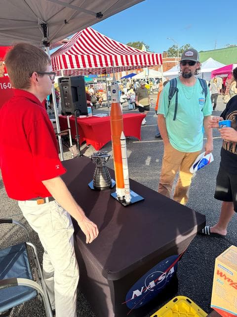 NASA Attends Picayune Street Fair