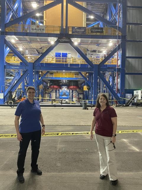 NASA image: NASA Stennis Leaders Visit Kennedy Space Center