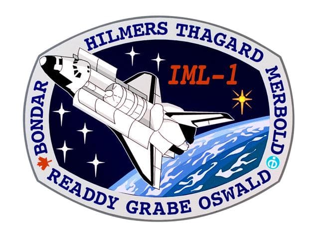 NASA image: STS-42 Discovery, Orbiter Vehicle (OV) 103, crew insignia
