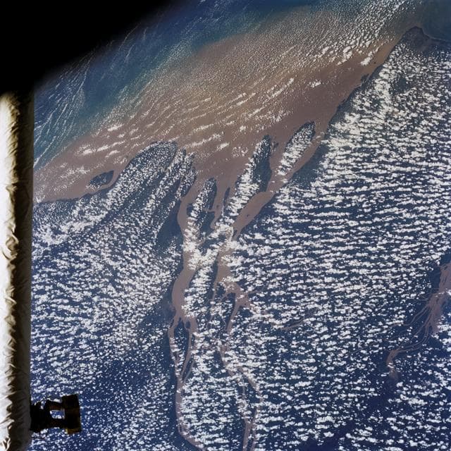 NASA image: Mouths of the Amazon River, Brazil, South America