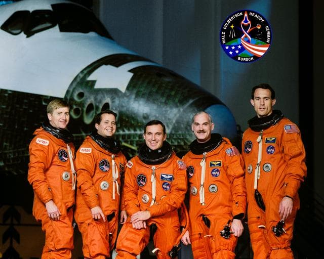 NASA image: STS-51 crew portrait