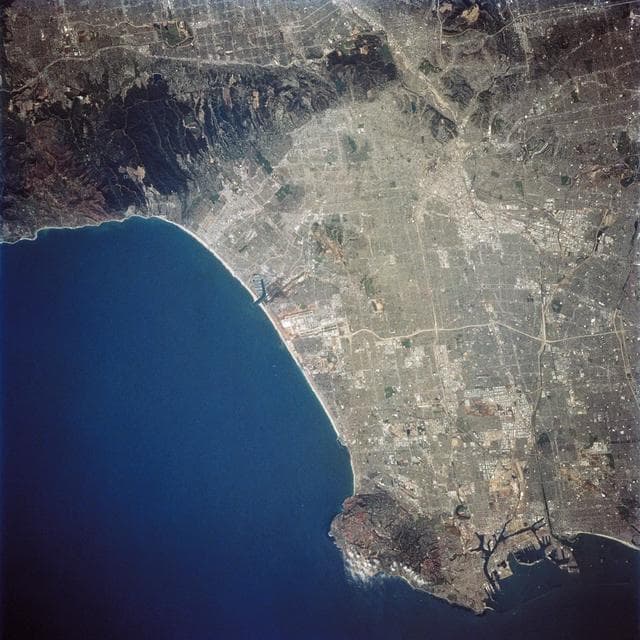 NASA image: Los Angeles, California as seen from STS-59