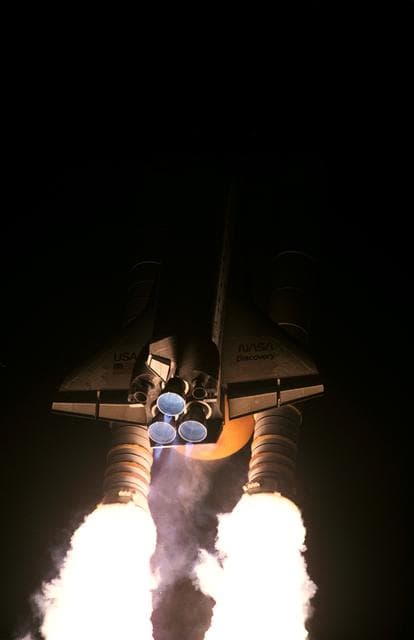 NASA image: Launch of STS-63 Discovery