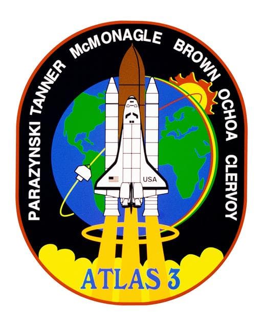 NASA image: STS-66 Official Crew insignia