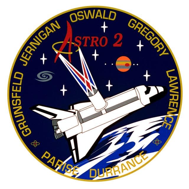 NASA image: STS-67 crew insignia