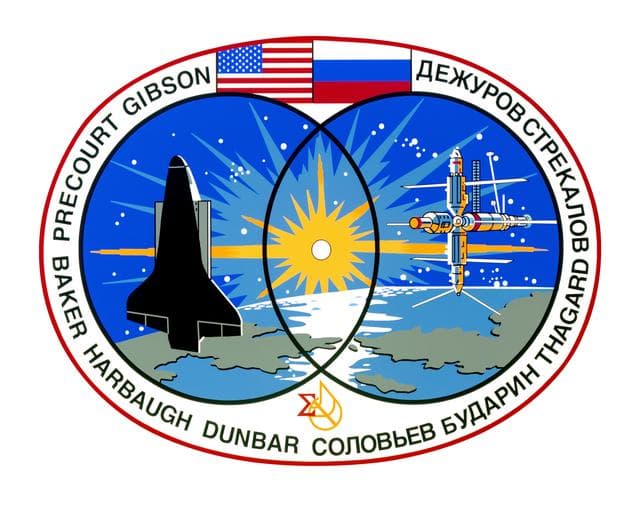 NASA image: STS-71 crew insignia