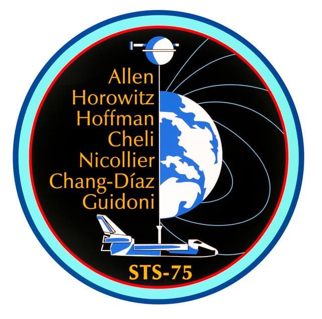 NASA image: STS-75 crew insignia