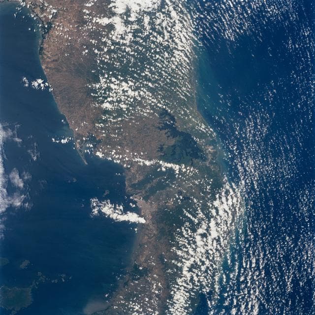 NASA image:  Earth observations taken during STS-98 mission