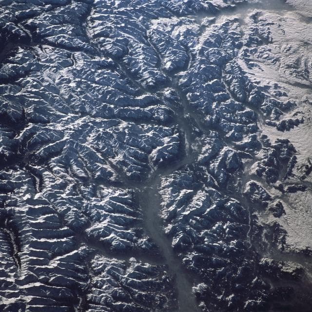 NASA image: Earth observation taken during STS-98 mission