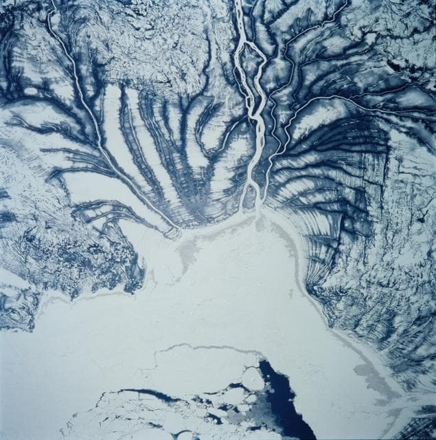 NASA image: Earth observations of Hudson Bay, Canada taken from OV-105 during STS-99