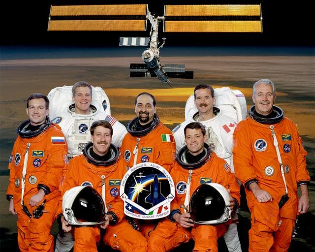 NASA image: STS-100 crew portrait