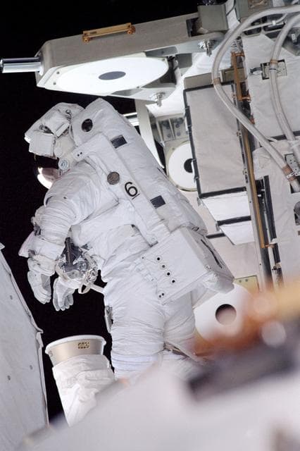 NASA image: MS Reilly during EVA 2