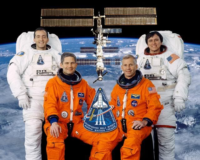 NASA image: STS-111 crew portrait