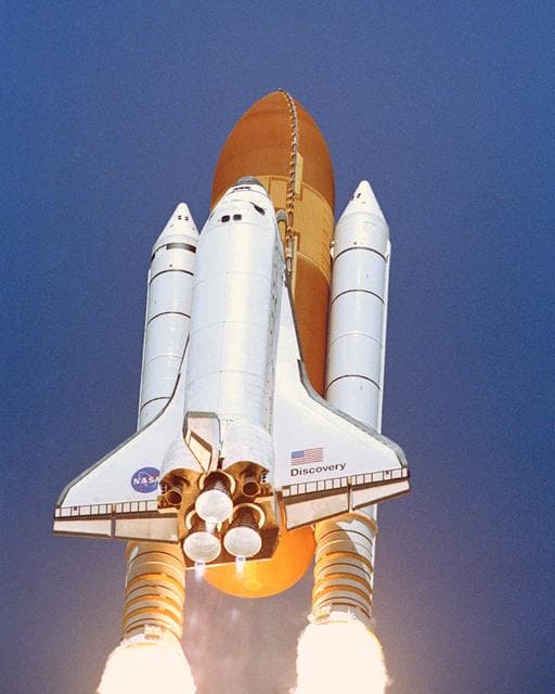 NASA image: STS-114 launch at KSC