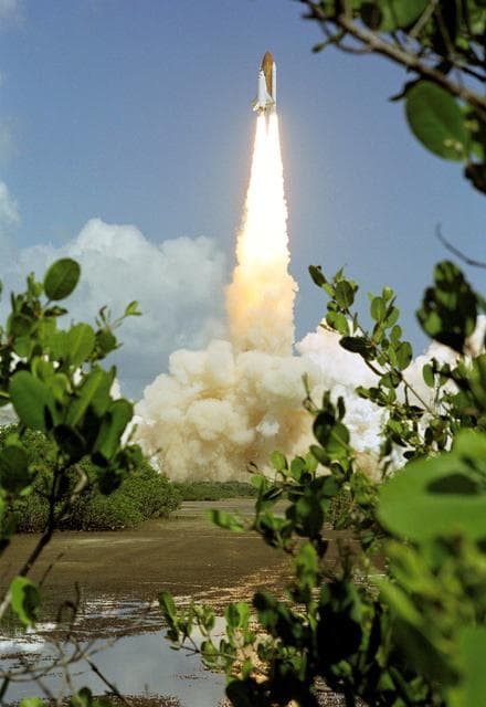 NASA image: STS-114 launch at KSC