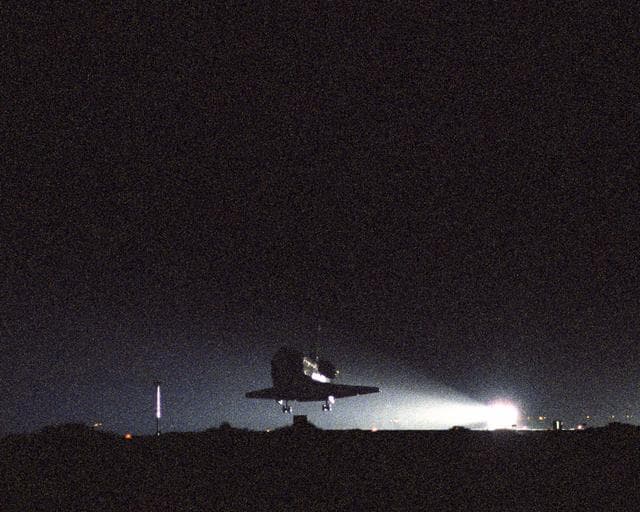 NASA image: Landing of the STS-114 orbiter Discovery