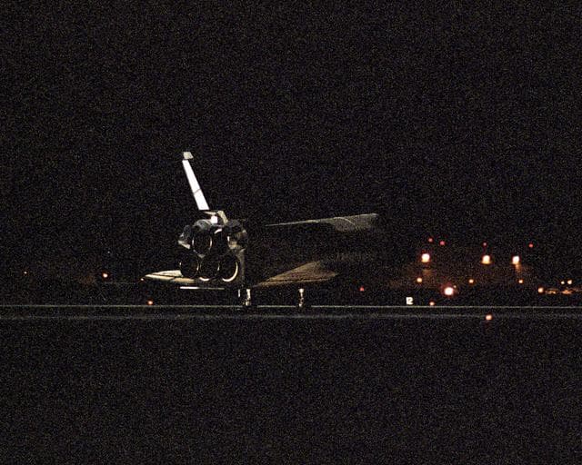 NASA image: Landing of the STS-114 orbiter Discovery