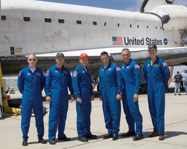 NASA image: STS-117 landing at Dryden