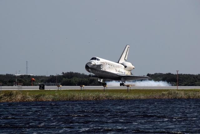 NASA image: STS-120 landing