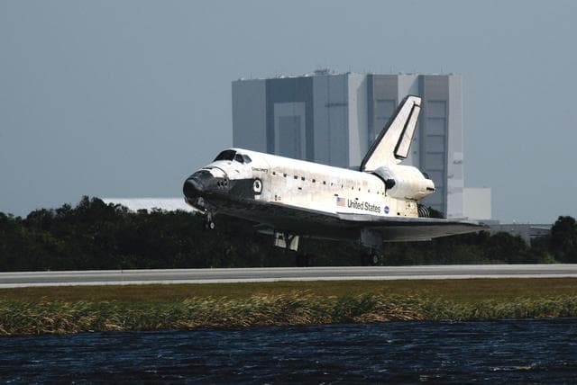 NASA image: STS-120 landing