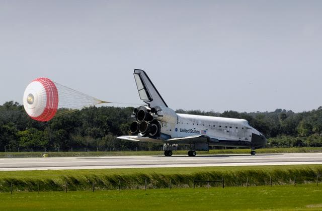NASA image: STS-120 landing