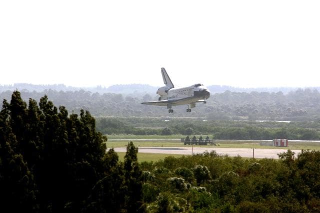NASA image: STS-120 landing