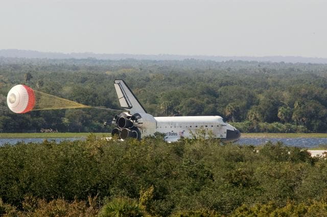 NASA image: STS-120 landing