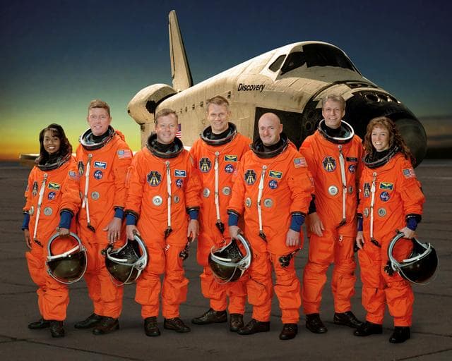 NASA image: STS-121 Crew Portait