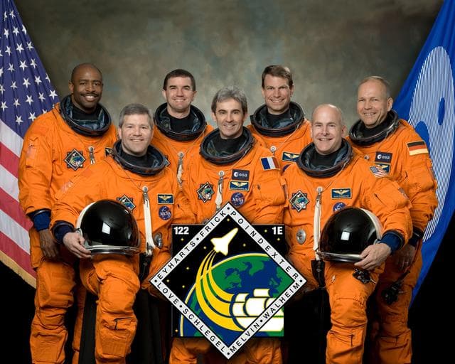NASA image: STS-122 crew portrait
