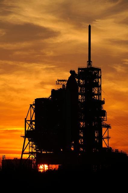 NASA image: Atlantis on Launch Pad