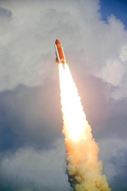 NASA image: STS-122 Launch
