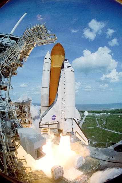 NASA image: STS-122 Launch