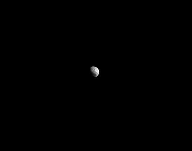 NASA image: Orion's Optical Navigation Camera Captures the Moon