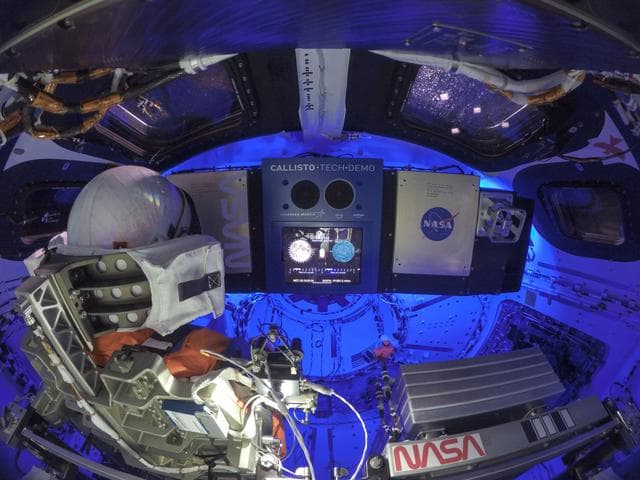 NASA image: Inside Orion With Callisto