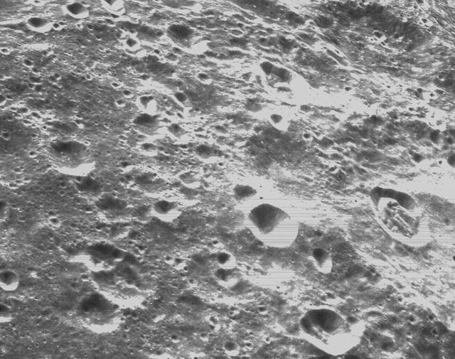 NASA image: Flight Day 6: Orion's Optical Navigation Camera Captures Lunar Surface