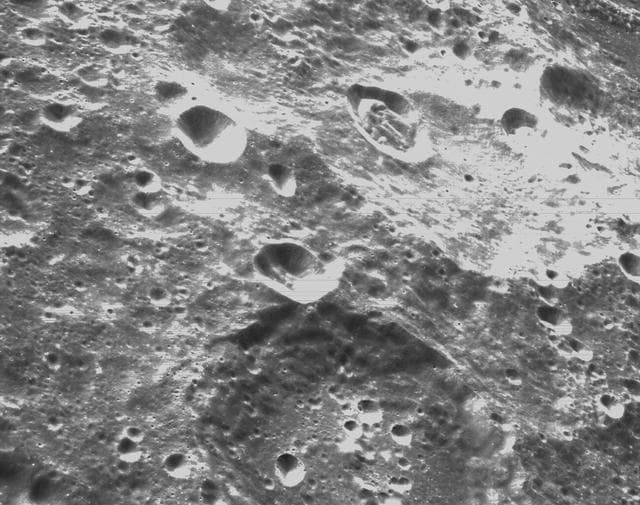 NASA image: Flight Day 6: Orion's Optical Navigation Camera Captures Lunar Surface