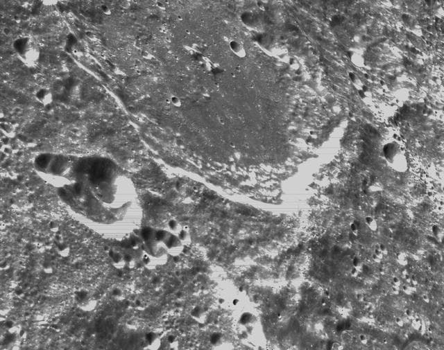 NASA image: Flight Day 6: Orion's Optical Navigation Camera Captures Lunar Surface