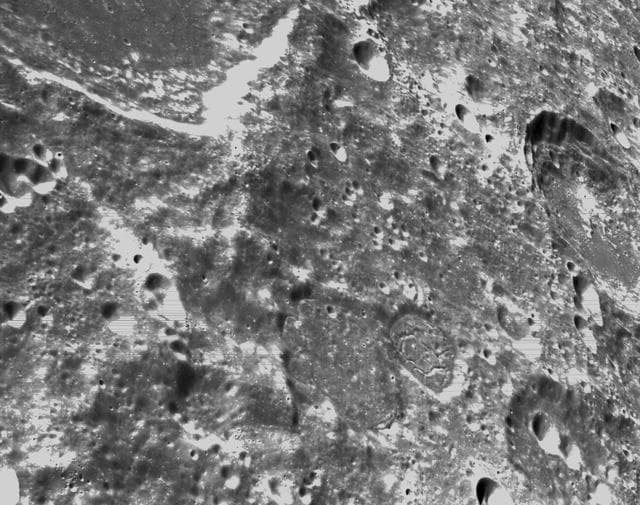 NASA image: Flight Day 6: Orion's Optical Navigation Camera Captures Lunar Surface