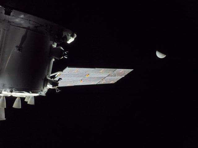 Flight Day 12: Orion and Our Moon