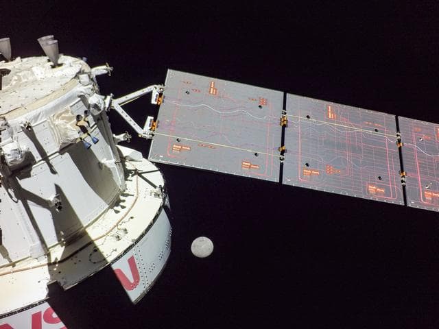 NASA image: Flight Day 15: Orion and the Moon