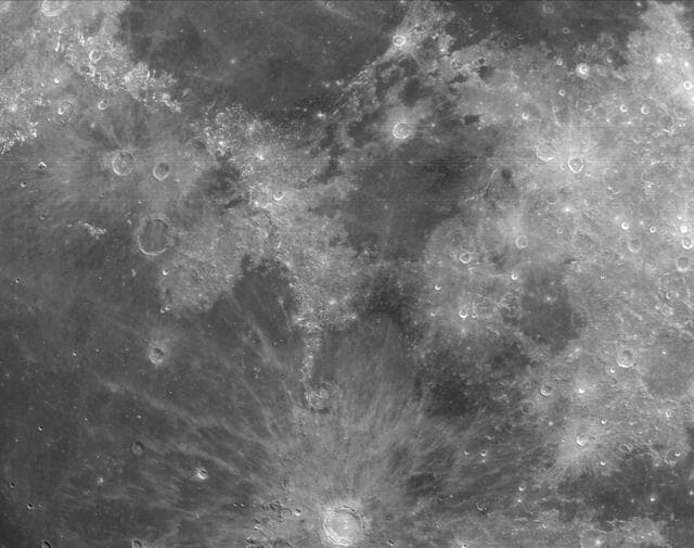 NASA image: The lunar surface