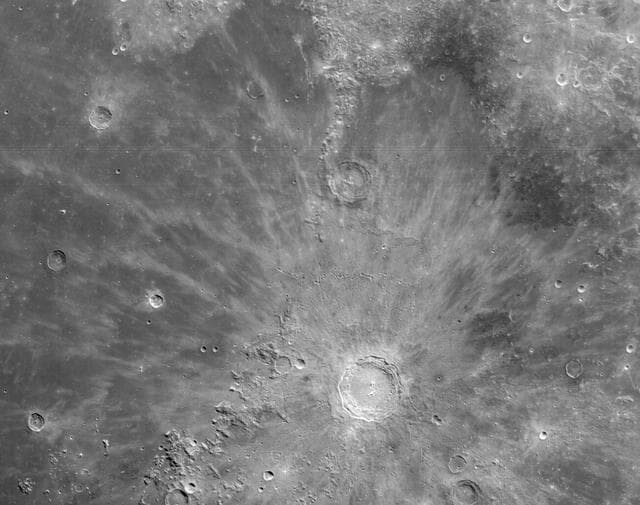 NASA image: The lunar surface