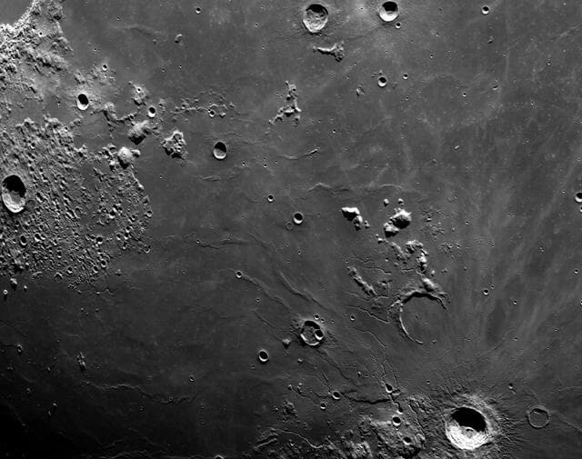 NASA image: The lunar surface