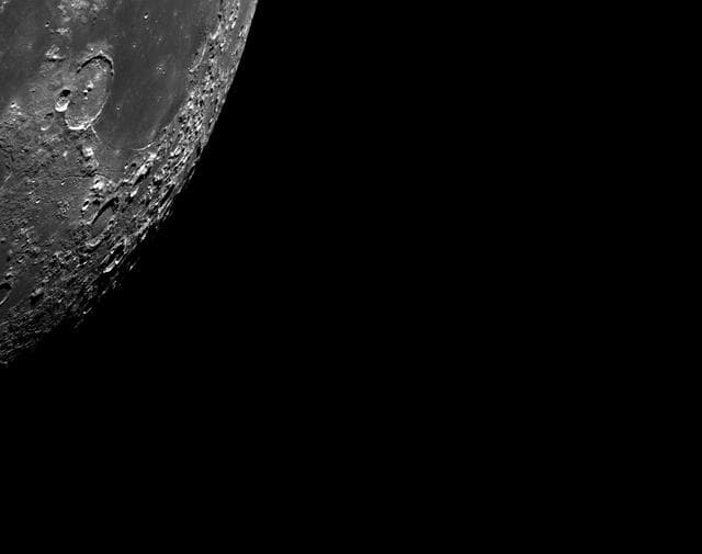 NASA image: Flight Day 20: Lunar Close-up