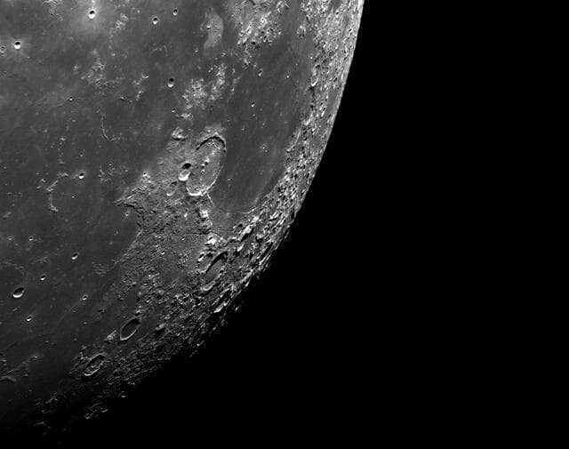 NASA image: Flight Day 20: Lunar Close-up