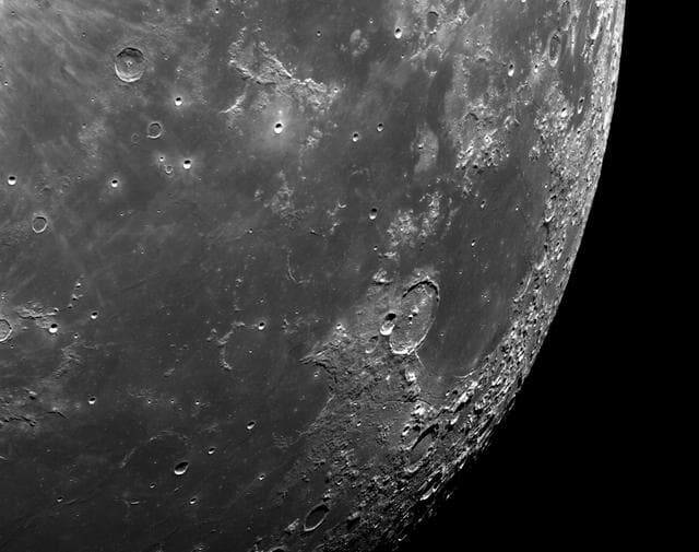 NASA image: Flight Day 20: Lunar Close-up