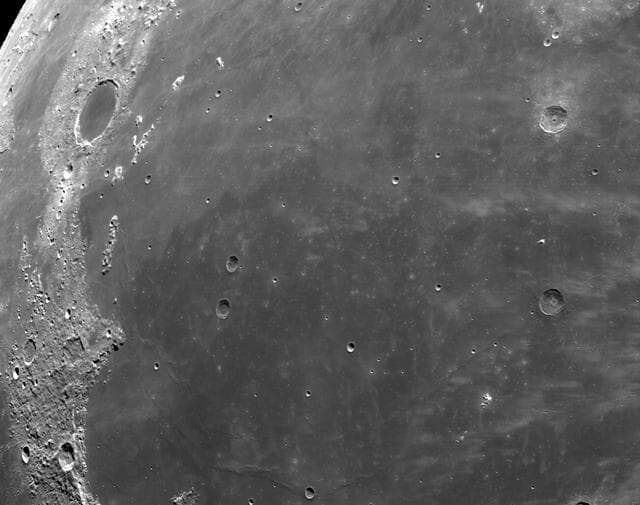 NASA image: Flight Day 20: Lunar Close-up