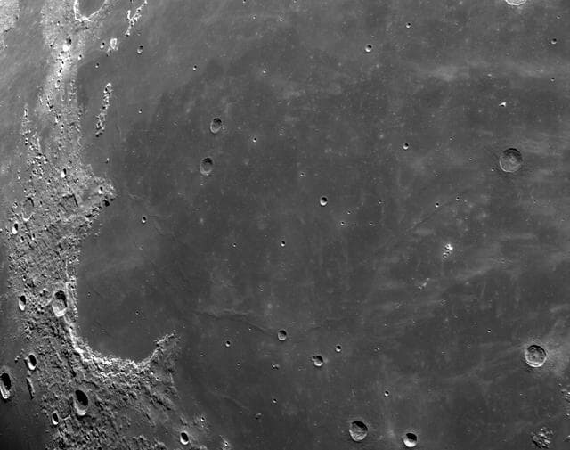 NASA image: Flight Day 20: Lunar Close-up