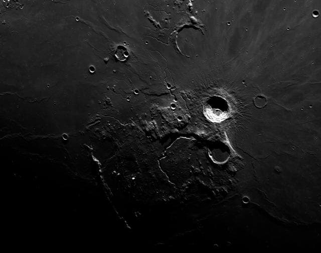 NASA image: Flight Day 20: Lunar Close-up