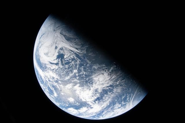 NASA image: Artemis II Captures the Terminator Line